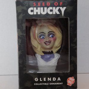 Holiday Horrors Seed of Chucky Glenda Bust Ornament
